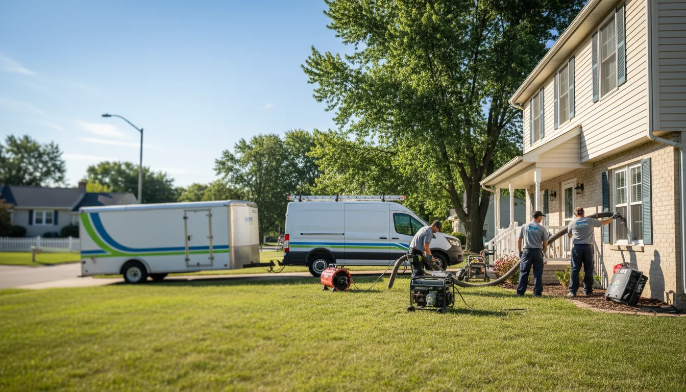 Flooded Basement Restoration And Cleanup With Repair in Essig, MN near me